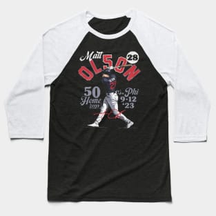 Matt Olson Atlanta 50 Homers Baseball T-Shirt